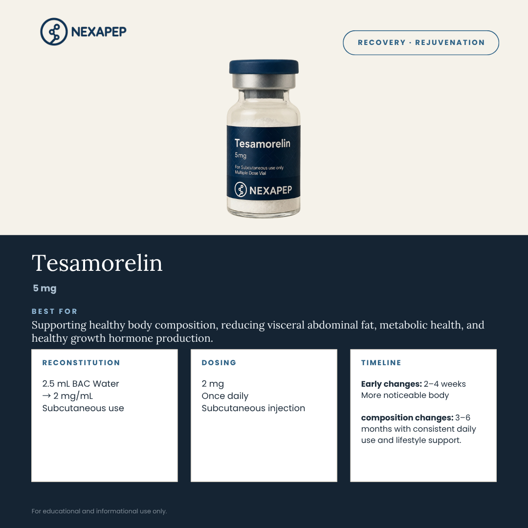Tesamorelin 5 mg