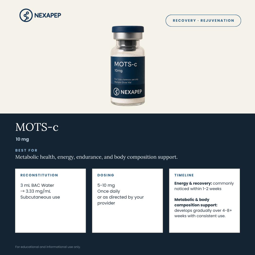 MOTS-c 10 mg